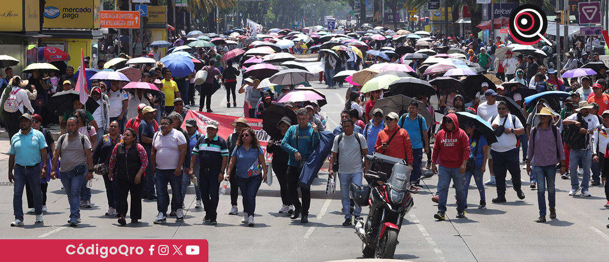 La CNTE anunció que continuará con sus protestas