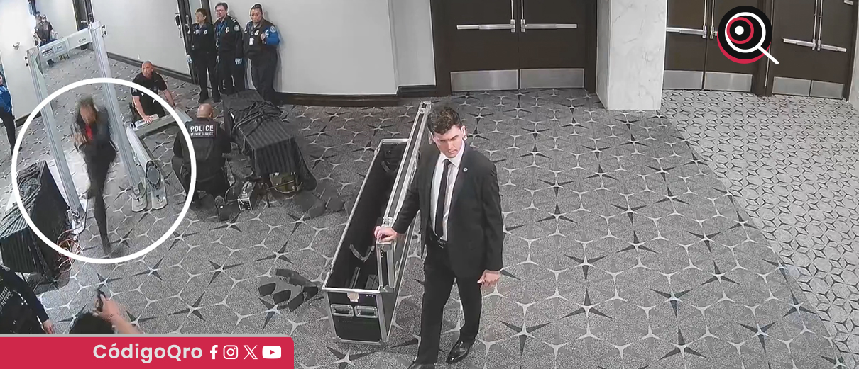 El Departamento de Justicia reveló un nuevo video del ataque de Cole Allen en la Cena de Corresponsales de la Casa Blanca