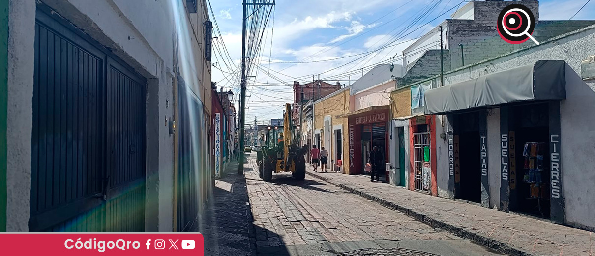 Comerciantes temen un impacto negativo en sus ventass debido a las obras del tren México-Querétaro