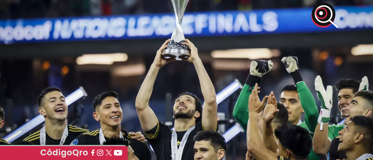 La selección mexicana festeja tras la conquista de la Nations League con un triunfo sobre Panamá 2025