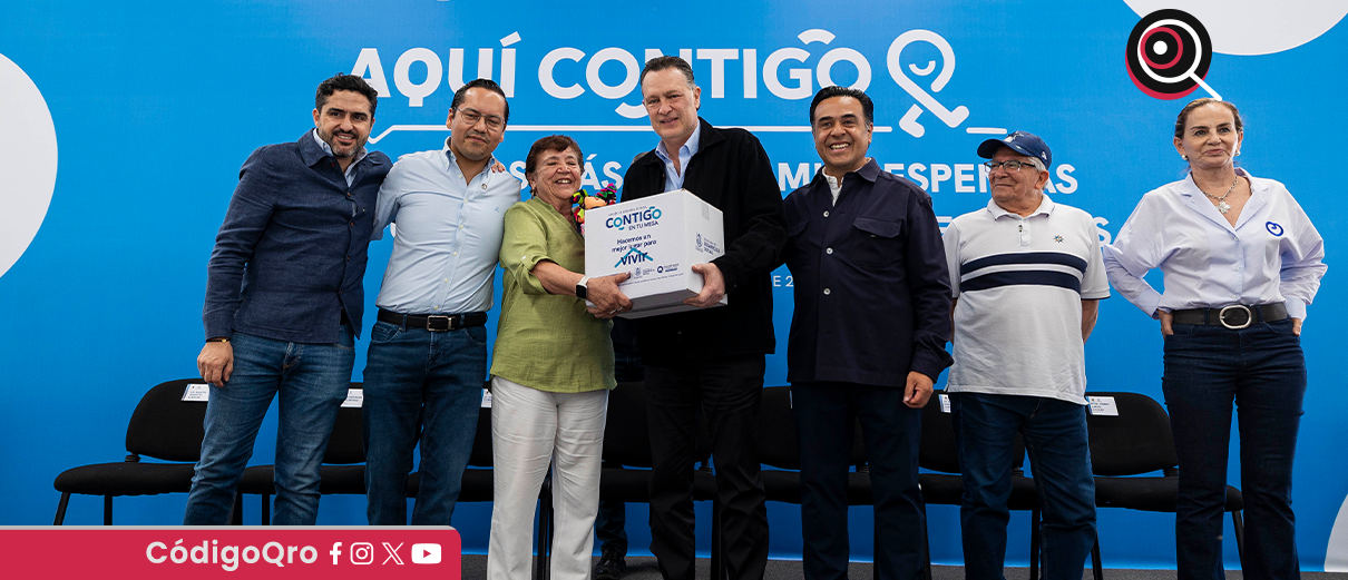 Corregidora, canastas alimentarias, Contigo en tu Mesa,