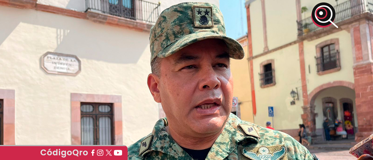 El comandante de la 17 Zona Militar, José Guillermo Lira Hernández, destacó la coordinación en materia de seguridad