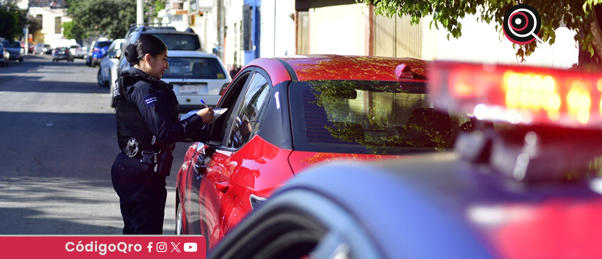 En 2025, Corregidora registró más de 13 mil infracciones viales