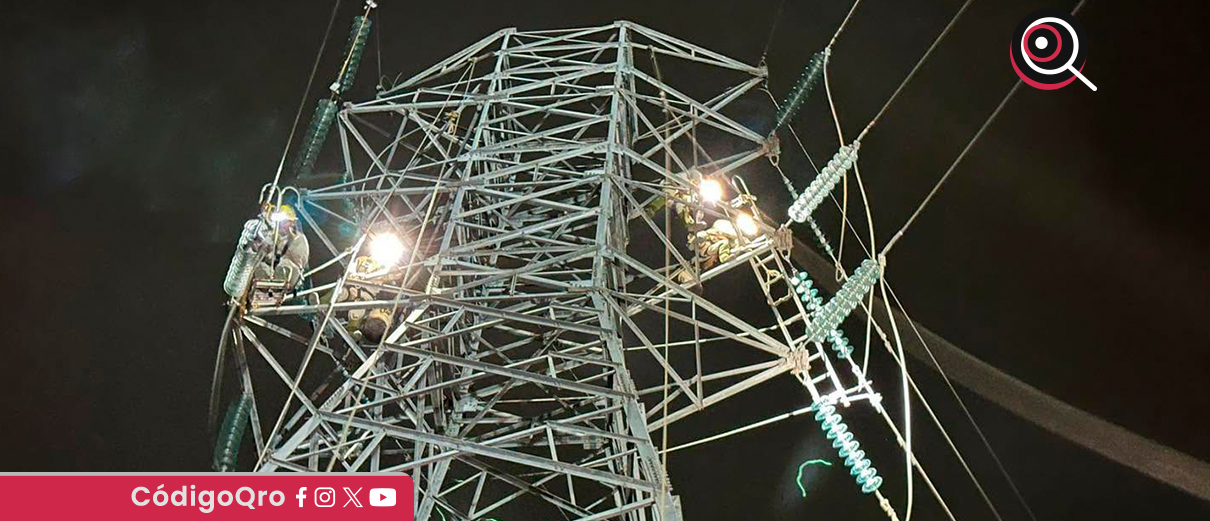 Persisten apagones y fallas en el suministro de energía eléctrica