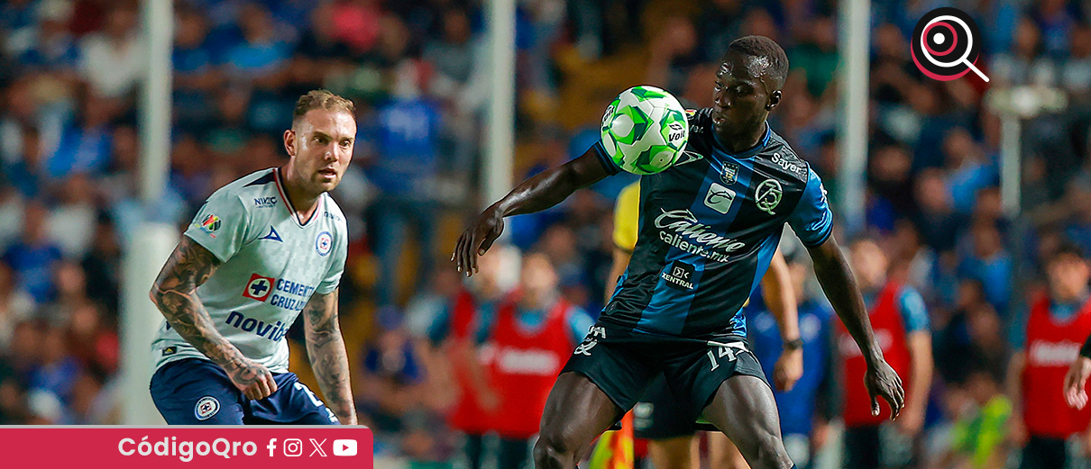 Cruz Azul empató 1-1 en su visita a lo Gallos Blancos de Querétaro