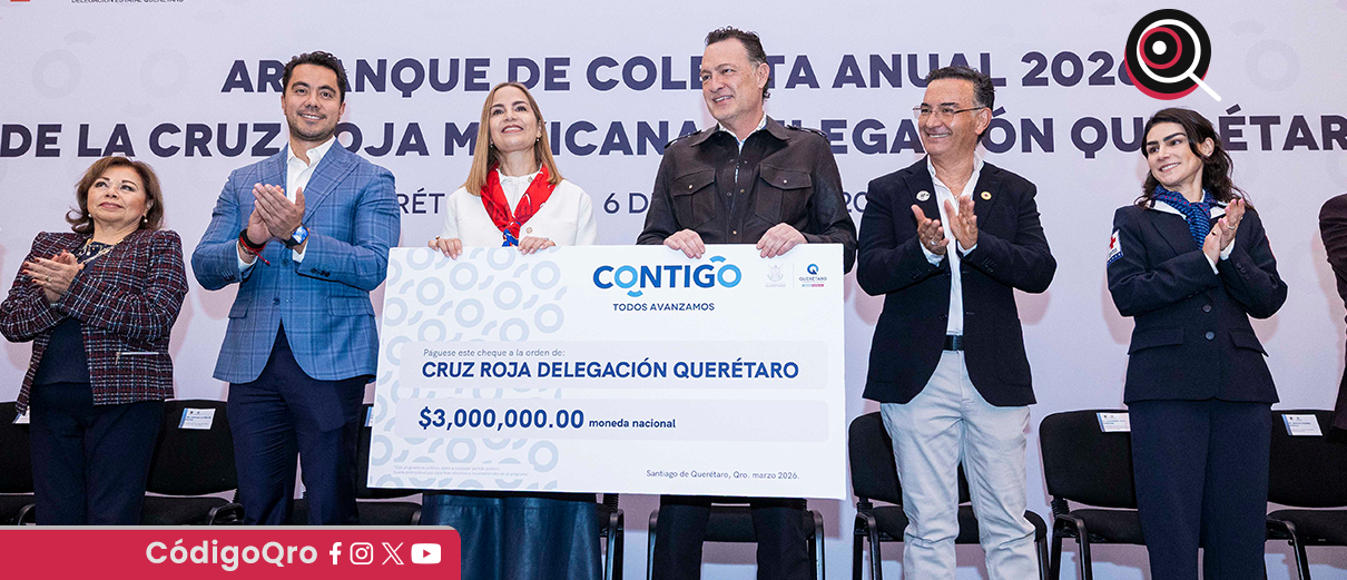 Colecta Anual 2026, Cruz Roja, Querétaro,