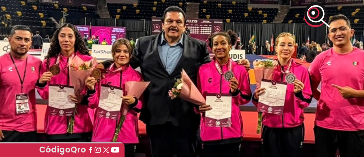 La luchadora queretana Daniela Rojas obtuvo su boleto a Juegos Panamericanos