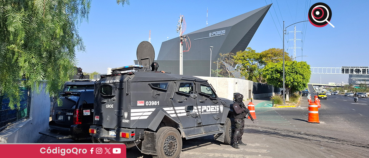 Reportan daños en edificion de Rhino tras manifestación de estudiantes