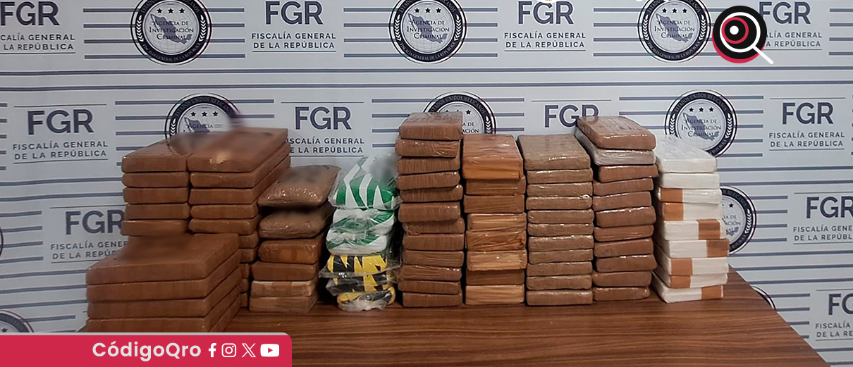 Aseguran 88 kilogramos de fentanilo en carretera de Sonora