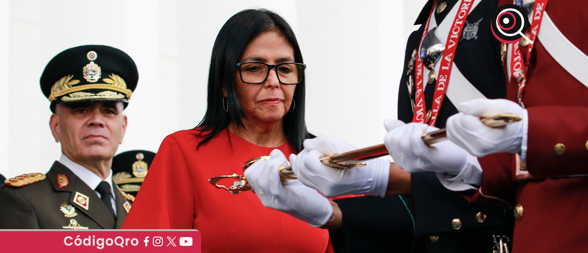 Delcy Rodríguez es la presidenta encargada de Venezuela, tras la captura de Nicolás Maduro y su esposa Cilia Flores