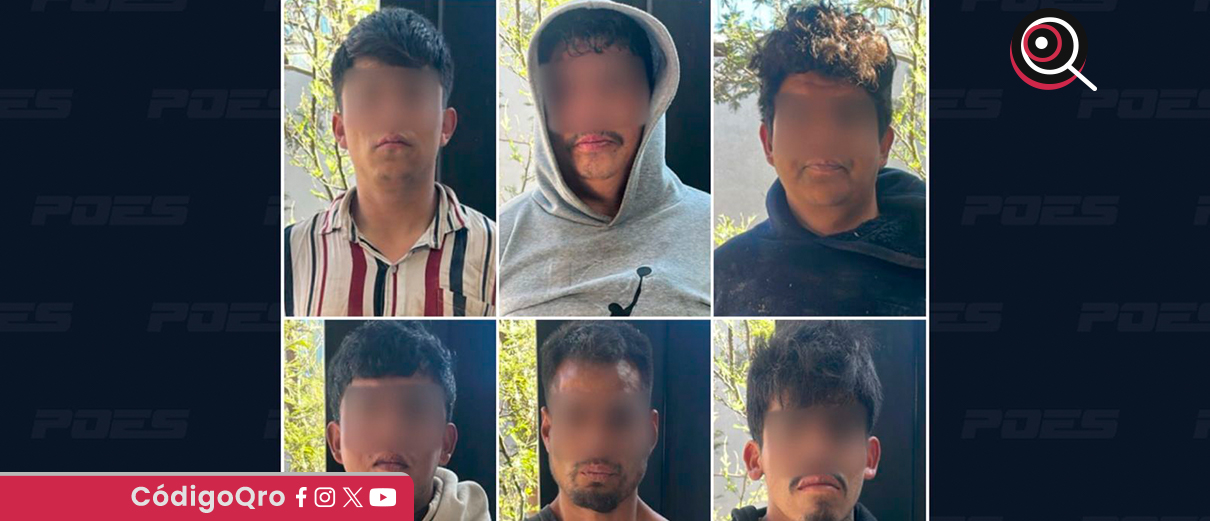 La Policía Estatal detuvo a 6 por robo de transporte de carga