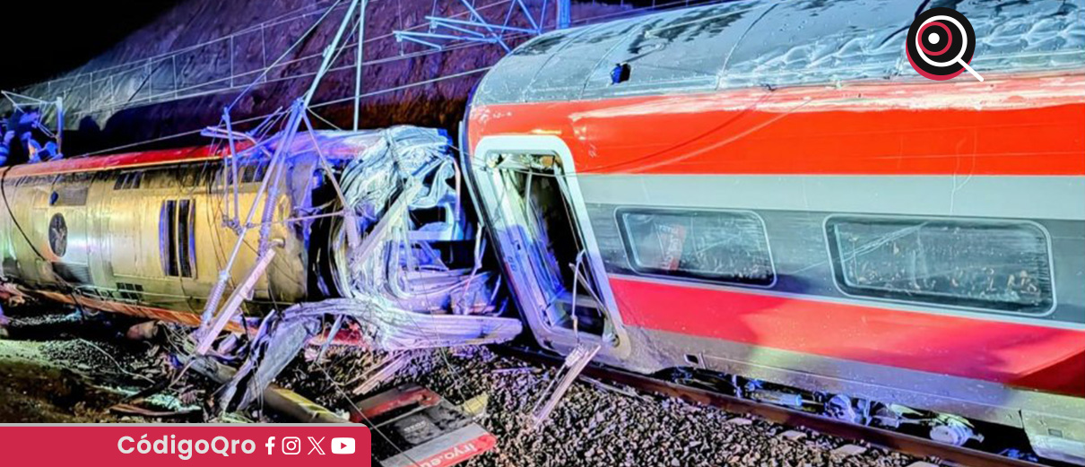 Descarrilamiento de trenes en España deja por lo menos 2 muertos