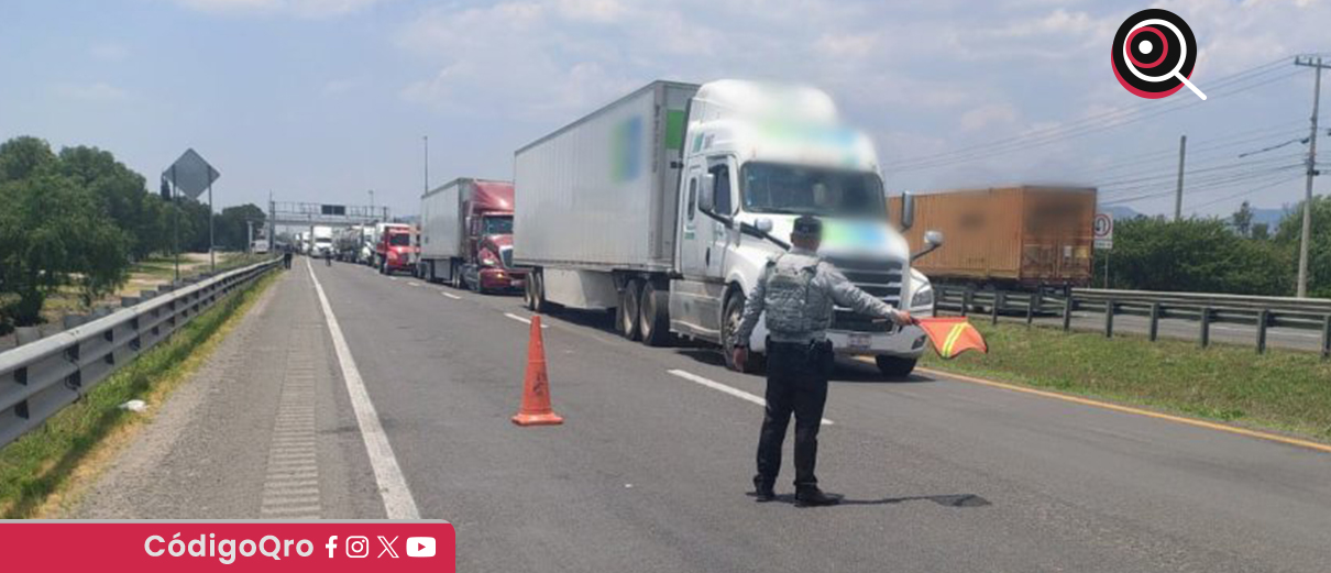 Niega fallecimiento como consecuencia del bloqueo en la carretera federal 57