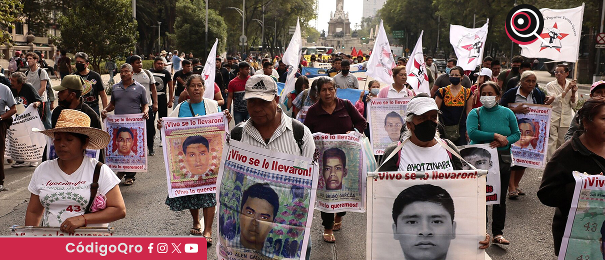 Están por cumplirse 12 años de la desaparición de los 43 normalistas de Ayotzinapa