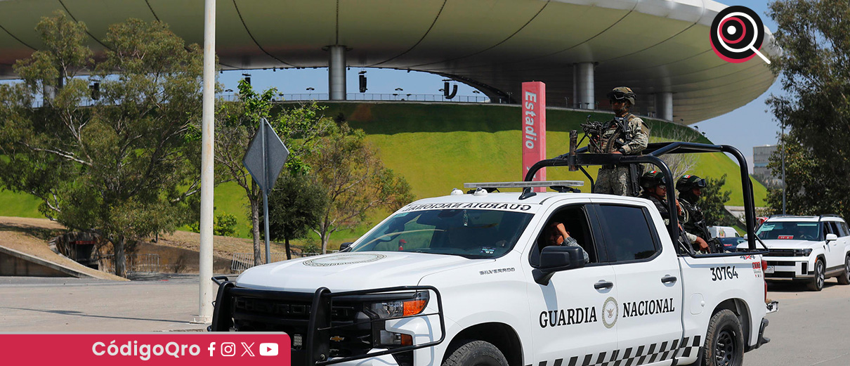 La Guardia Nacional ha reforzado sus operativos en el estado de Jalisco