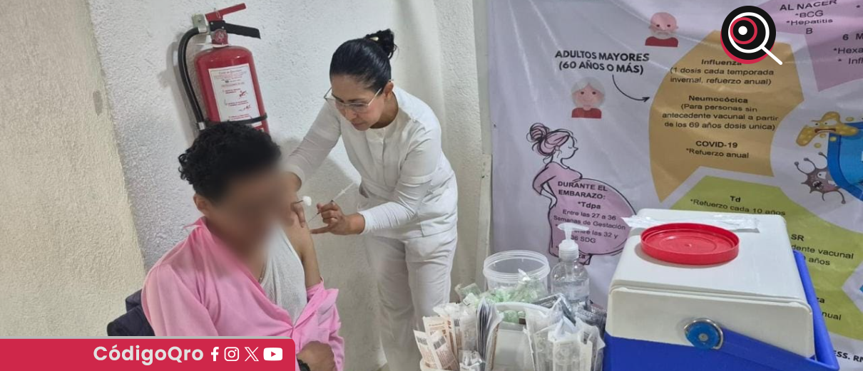 IMSS Querétaro anuncia campaña de vacunación
