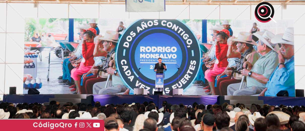 Rodrigo Monsalvo presenta resultados de Segundo Informe de Gobierno