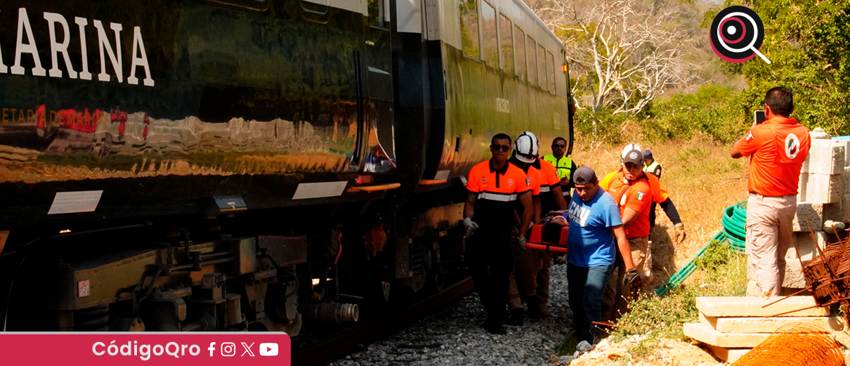 Suman dos detenidos por descarrilamiento del Tren Interoceánico
