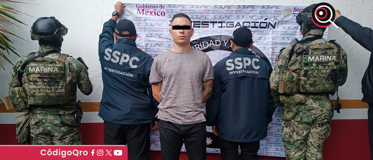 Detienen a líder de grupo delictivo trasnacional en la CDMX