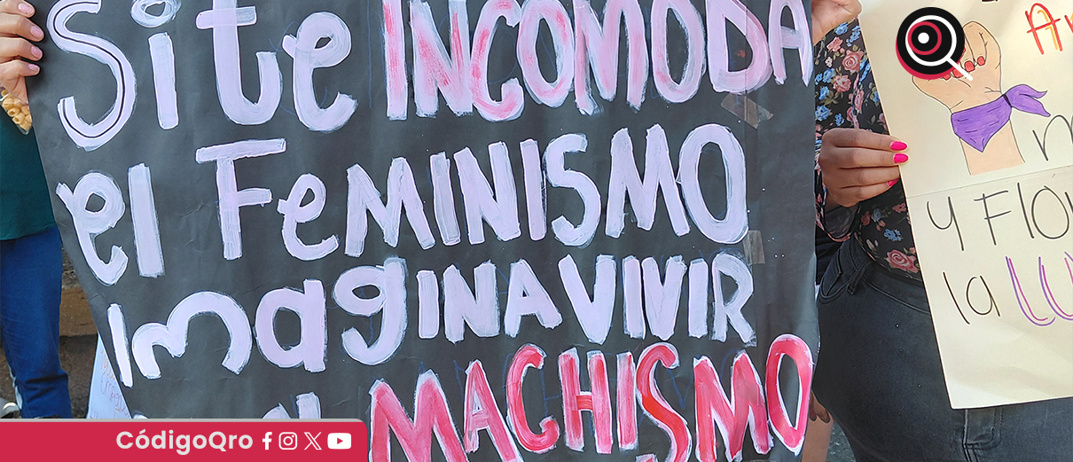 25 hombres fueron detenidos durante la marcha 8M en Querétaro