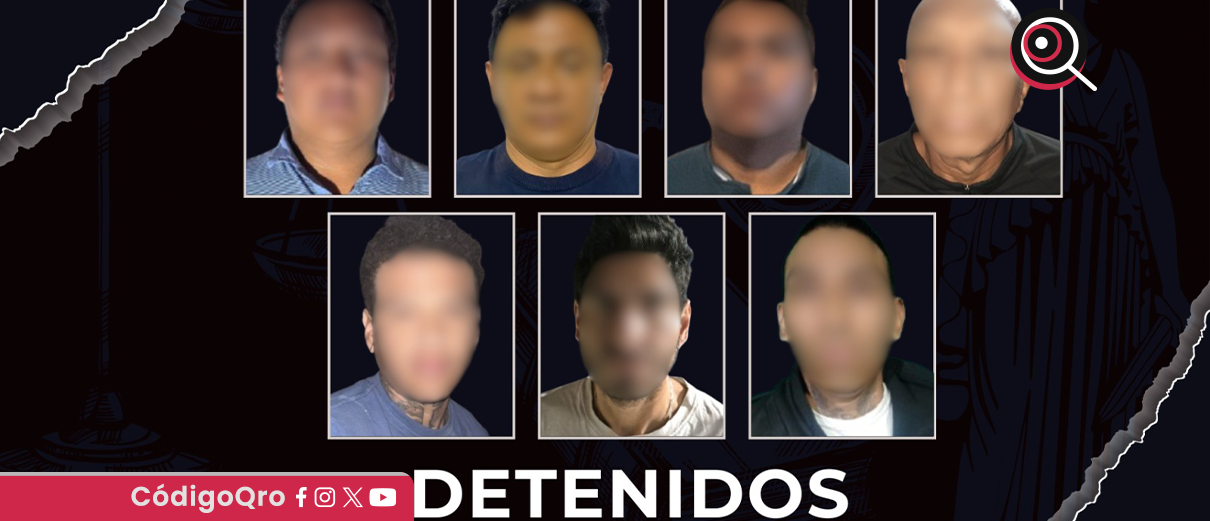 Tras 8 cateos en Querétaro, detienen a 7 personas por delitos de alto impacto