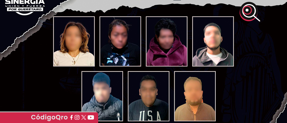 Capturan a 7 personas por delitos contra la salud