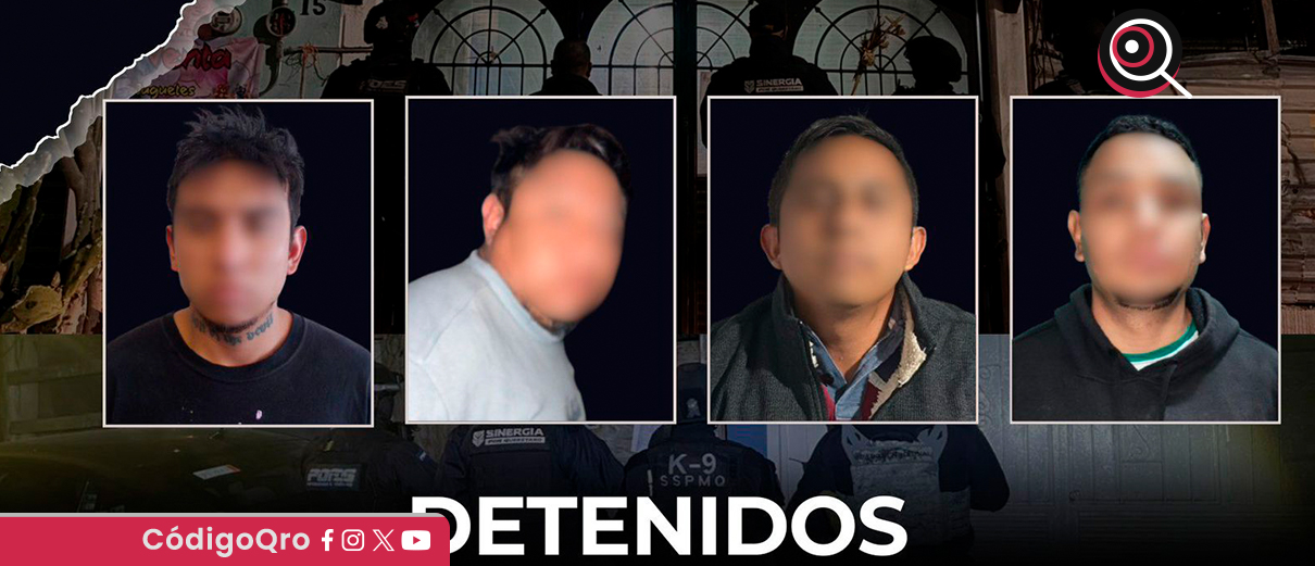 Detienen en Querétaro y San Juan del Río a 4 hombres por violencia de género y violencia familiar