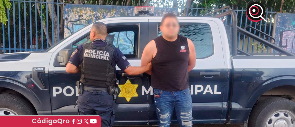 La Policía Municipal de Querétaro detuvo a un hombre por el delito de cohecho
