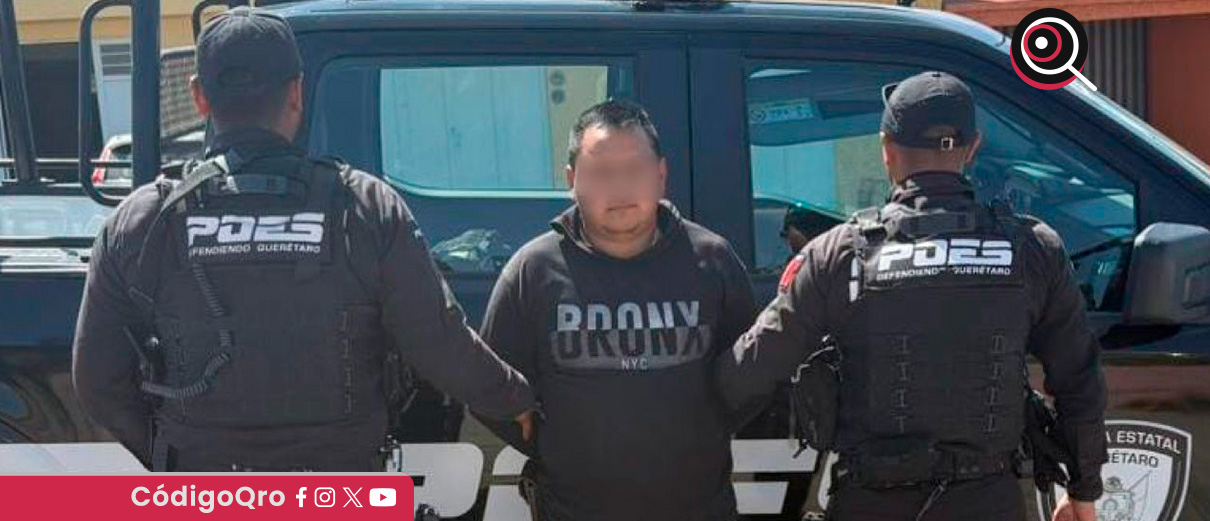 La Policía Estatal de Querétaro detuvo a un hombre por venta de arma de fuego