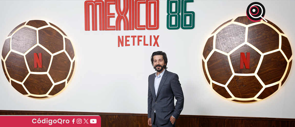 Diego Luna protagoniza la nueva película de Netflix "México 86"