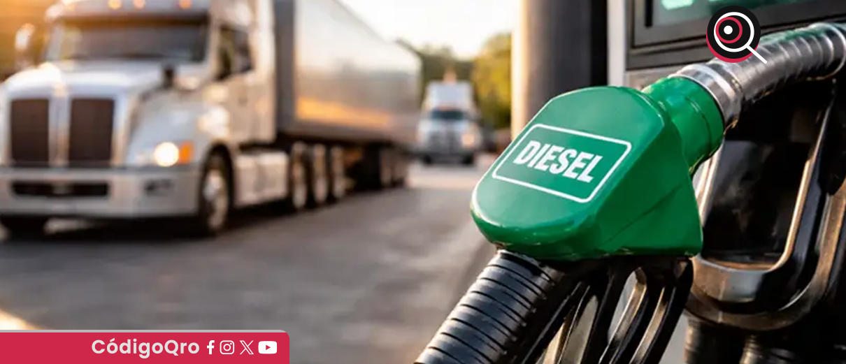 SHCP reactiva estímulo fiscal al diésel tras alza de precio por guerra en Irán
