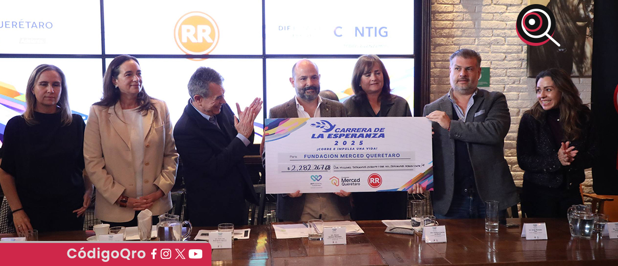 El DIF Estatal entregó el donativo de la Carrera de la Esperanza 2025