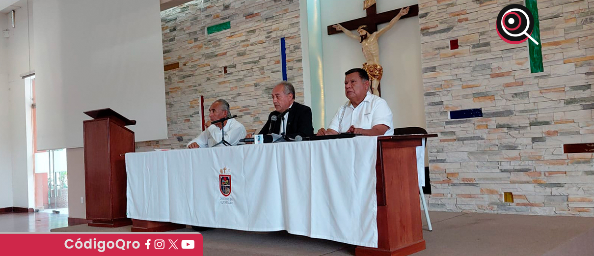 El vocero de la Diócesis de Querétaro, Martín Lara Becerril, apoyó el veto a la "ley de identidad de género"