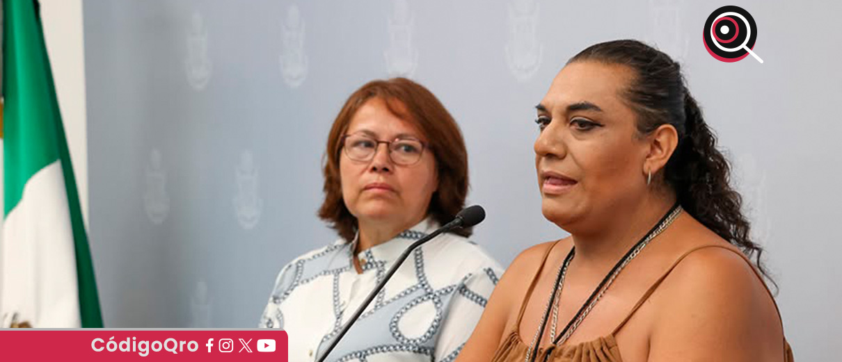 La diputada local de Morena, Rosalba Vázquez, apoyó las denuncias de la activista LGBT+ María José