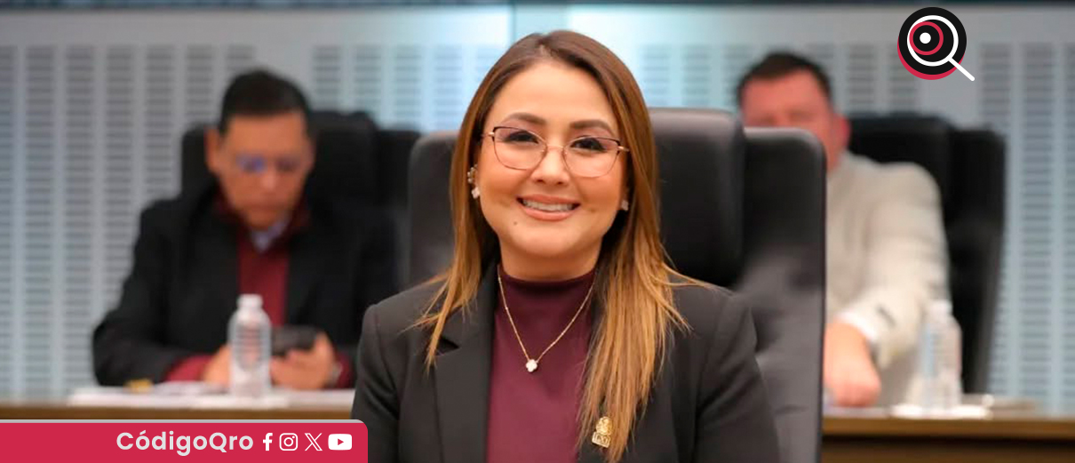 La diputada local del PT, Claudia Díaz Gayou, apoya la paridad de género rumbo a 2027