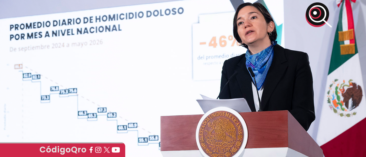 disminución, 22.4%, homicidios dolosos, Querétaro,