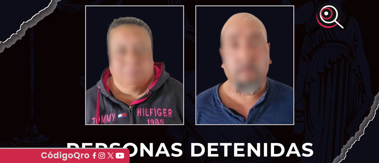 Detienen a dos personas por delitos contra la salud, tras cateo en El Marqués