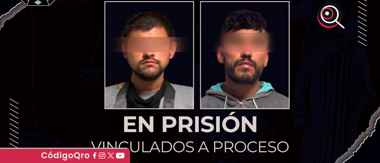 vinculan a proceso, dos sujetos, delitos, seguridad pública, Corregidora,