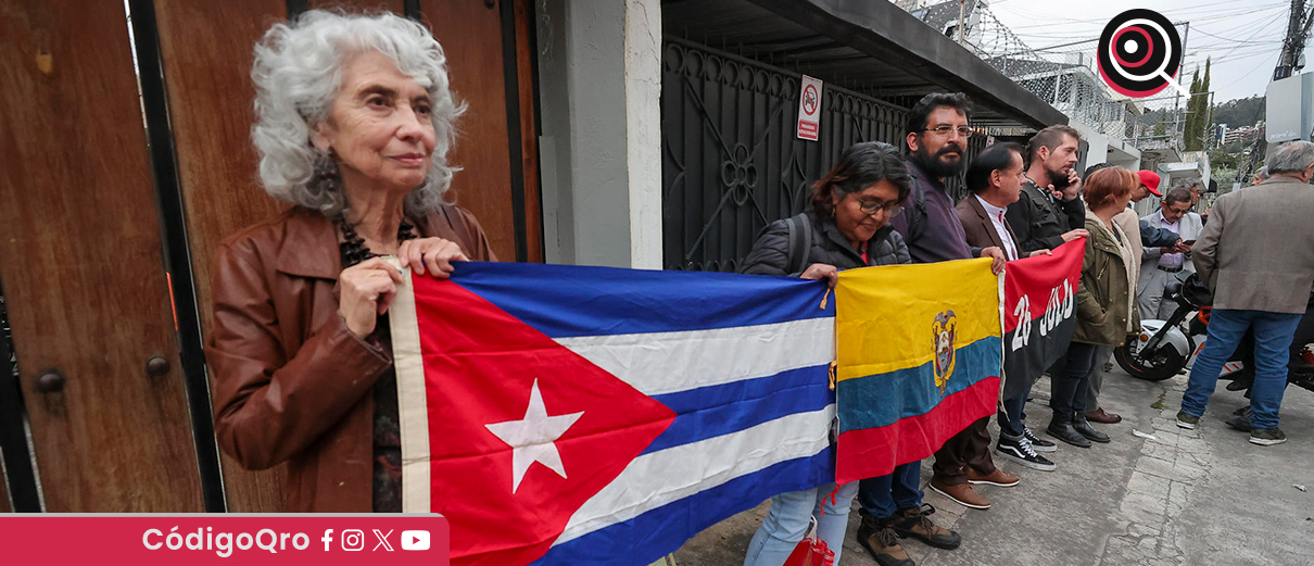 El presidente de Ecuador, Daniel Noboa, expulsó al personal diplomático de Cuba en Quito