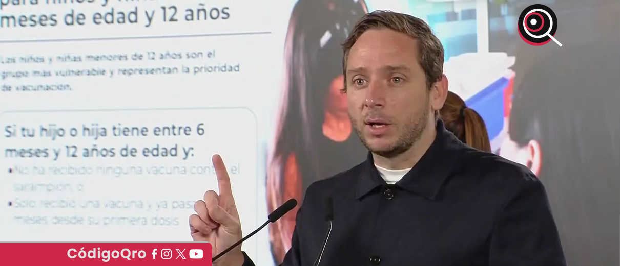 Suman 9 mil 487 casos de sarampión en el país; se han aplicado 1.6 millones de vacunas