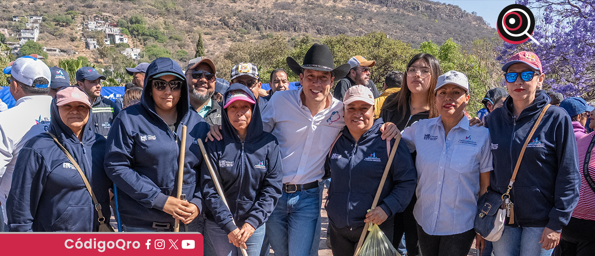 El Marqués realiza jornada integral de limpieza en La Cañada