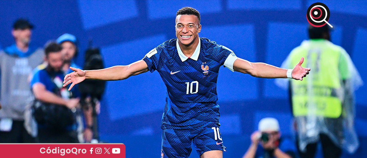 Kylian Mbbapé fue determinante para la victoria de Francia sobre Irak