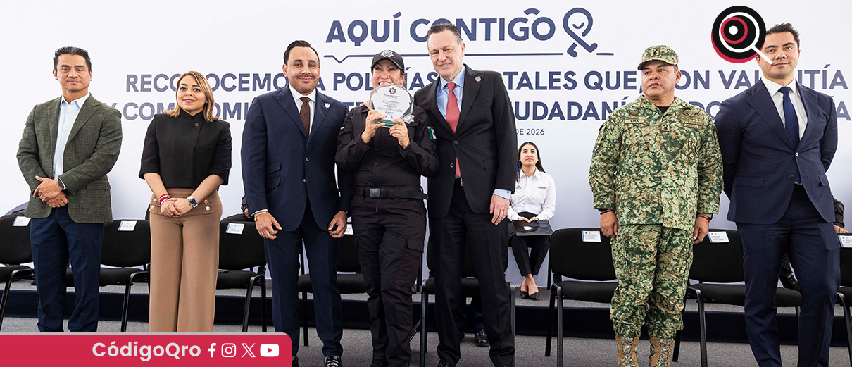 Entregan Premio al Mérito Policial 2026