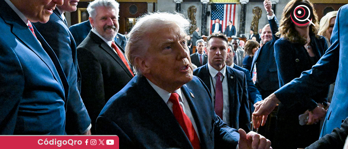 El presidente de Estados Unidos, Donald Trump, sigue envuelto en el escándalo de Jeffrey Epstein