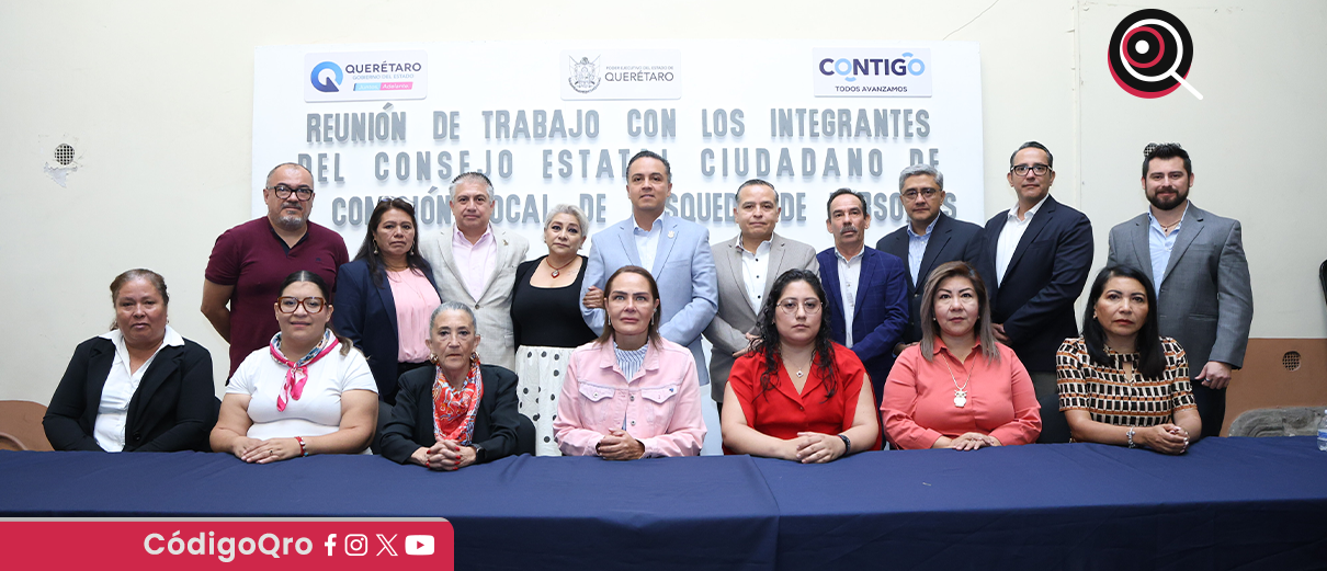 Eric Gudiño, Consejo Estatal Ciudadano, Búsqueda de Personas, Segob,