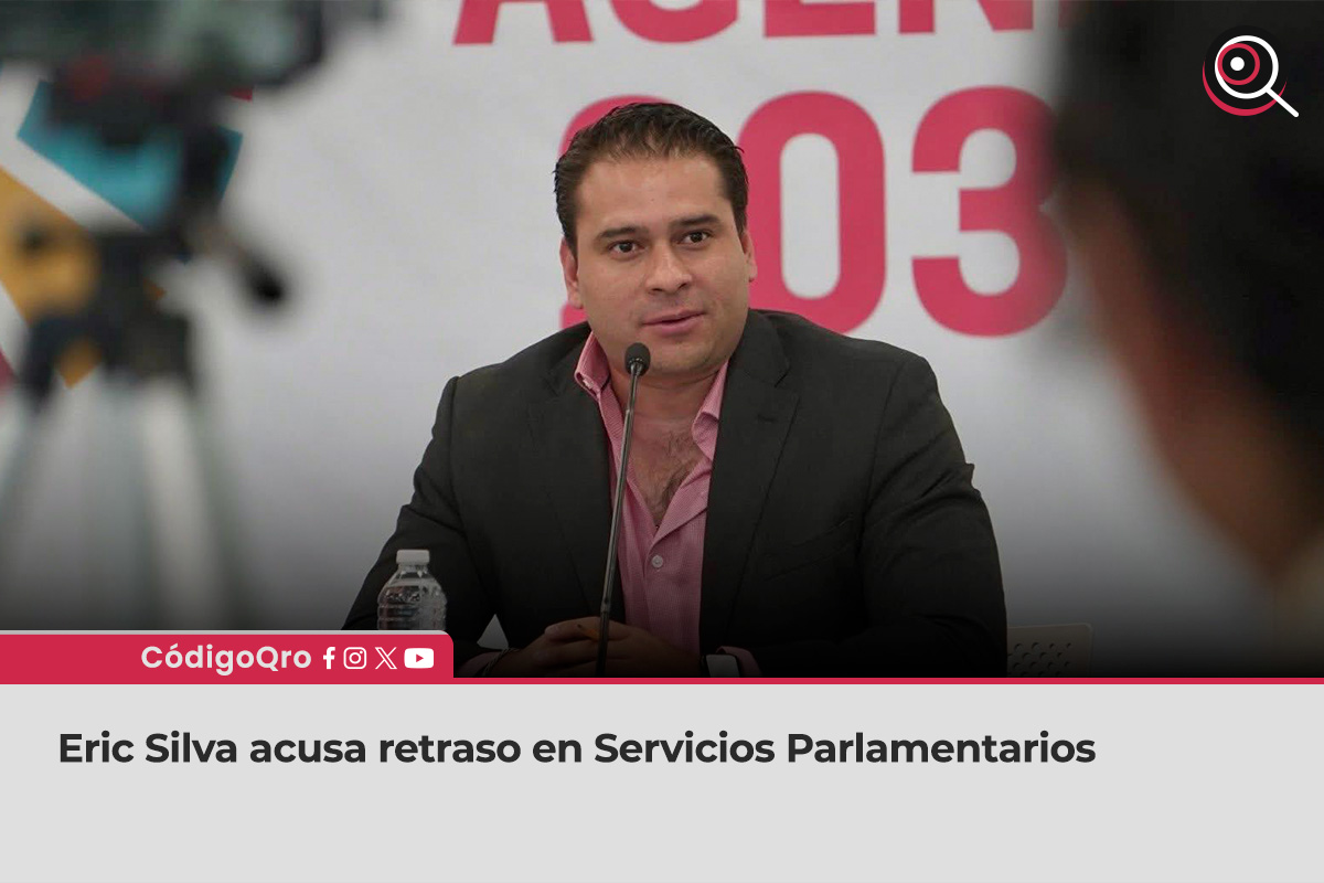 El diputado local de Morena, Eric Silva, urgió a la tramittación de la Ley de Agua