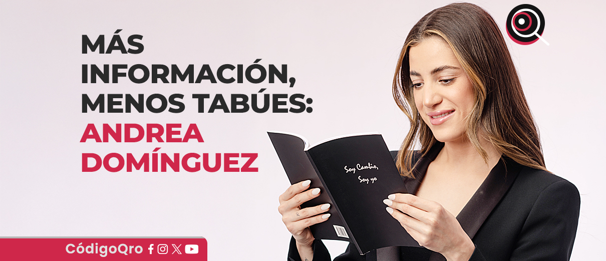 Andrea Domínguez Servién presenta el libro "Soy cambio, soy yo"