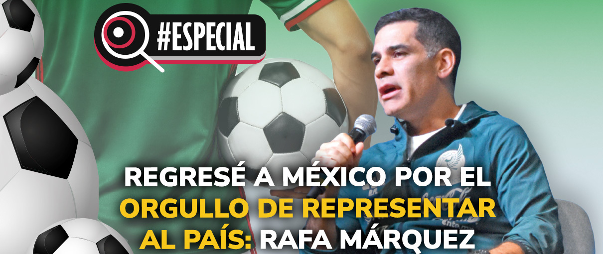 Rafa Márquez participó en el Segundo Congreso de Futbol Formativo