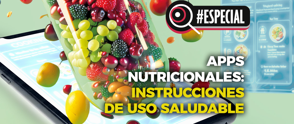 Apps nutricionales: instrucciones de uso saludable