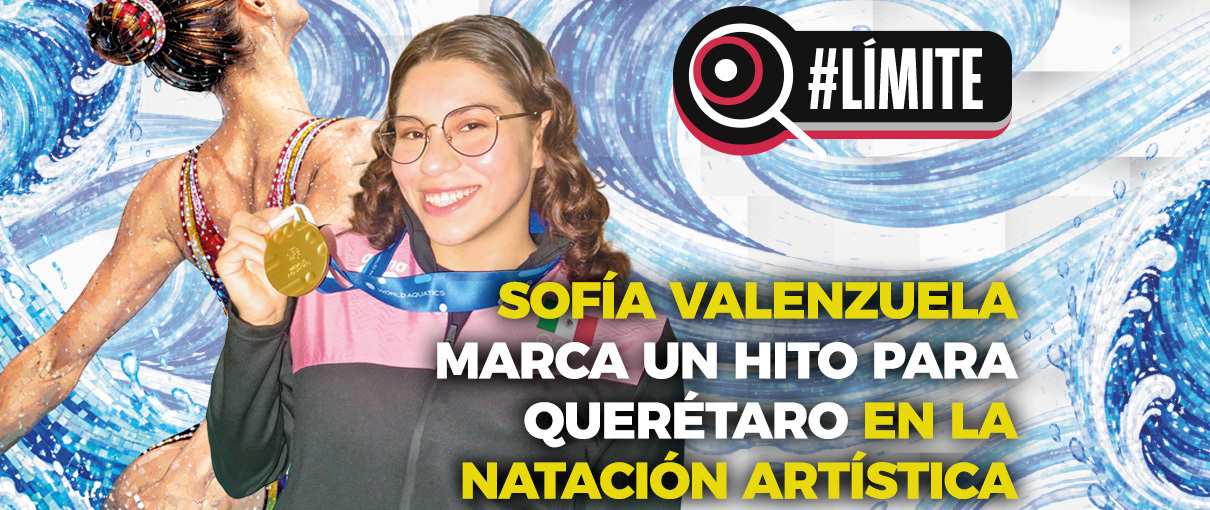 Sofía Valenzuela marca un hito para Querétaro en la natación artística